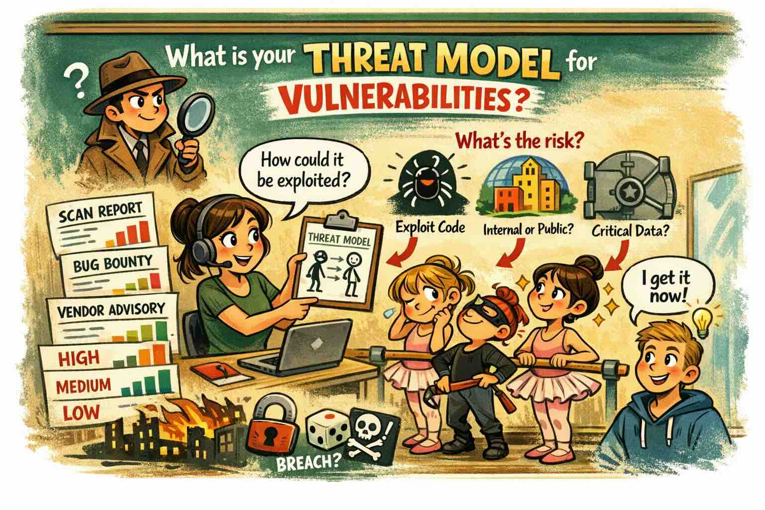What is your Thread Model for Vulnerabilities?